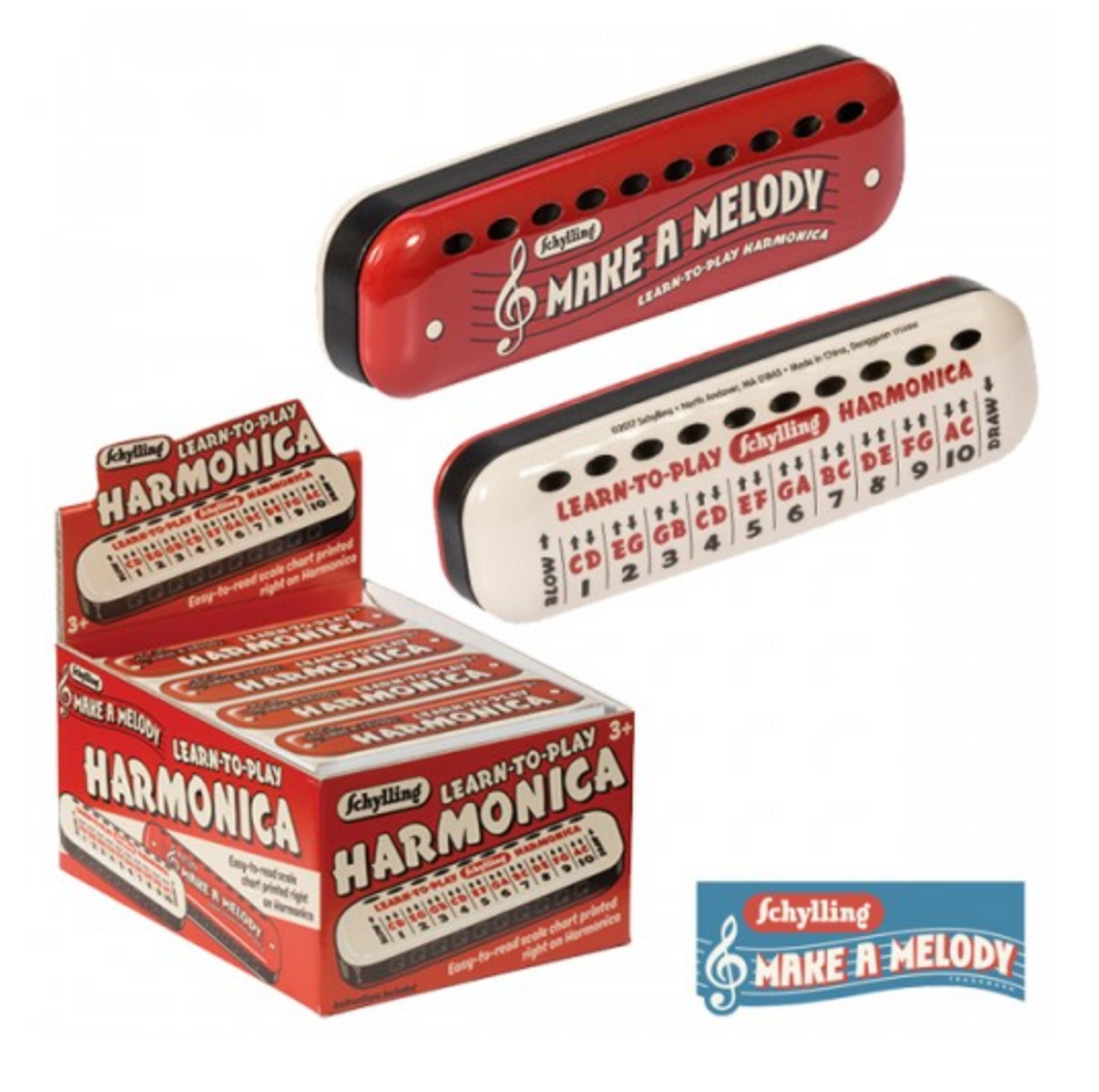 Schylling Learn-To-Play Harmonica