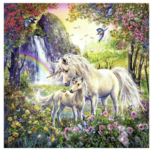 Load image into Gallery viewer, Ravensburger 3 X 49 Piece Beautiful Unicorns Puzzles
