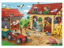 Load image into Gallery viewer, Ravensburger 2 X 12 Piece Working on the Farm Puzzles

