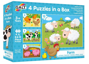Galt 4 Puzzles in a Box Farm