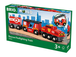Brio Rescue Firefighting Train 33844