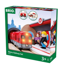 Load image into Gallery viewer, Brio Metro Railway Set 33513
