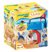 Load image into Gallery viewer, Playmobil 123 Knight&#39;s Castle Sand Bucket 70340
