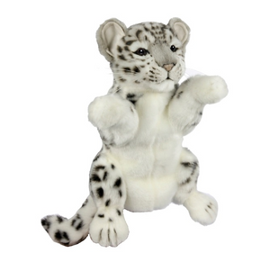 Hansa Snow Leopard Cub Puppet