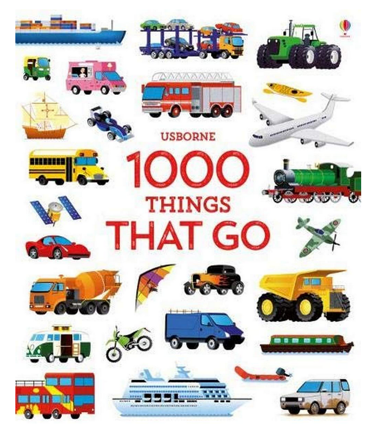 Usborne 1000 Things That Go - Hardback
