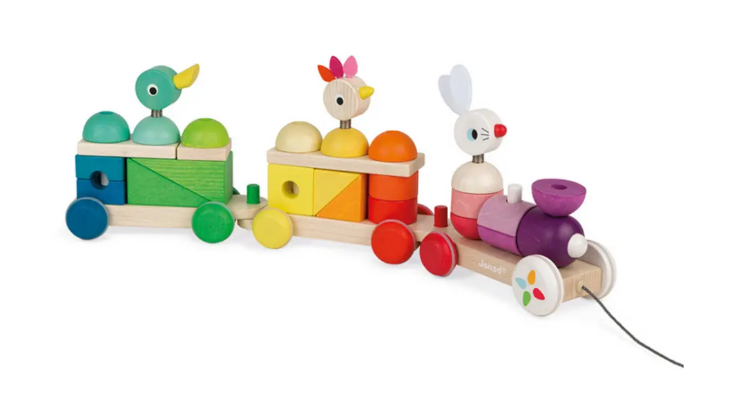 Janod Giant Multicolour Train