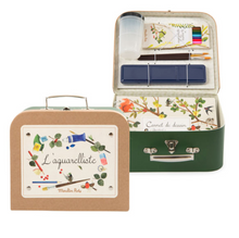 Load image into Gallery viewer, Moulin Roty Jardin Watercolour Artists Case
