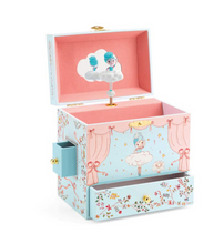 Load image into Gallery viewer, Djeco Ballerina on Stage Musical Jewellery Box
