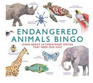 Laurence King  Endangered Animals Bingo