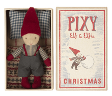 Load image into Gallery viewer, Maileg Christmas Pixy Elf in Matchbox
