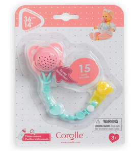 Corolle Pacifier with Sound