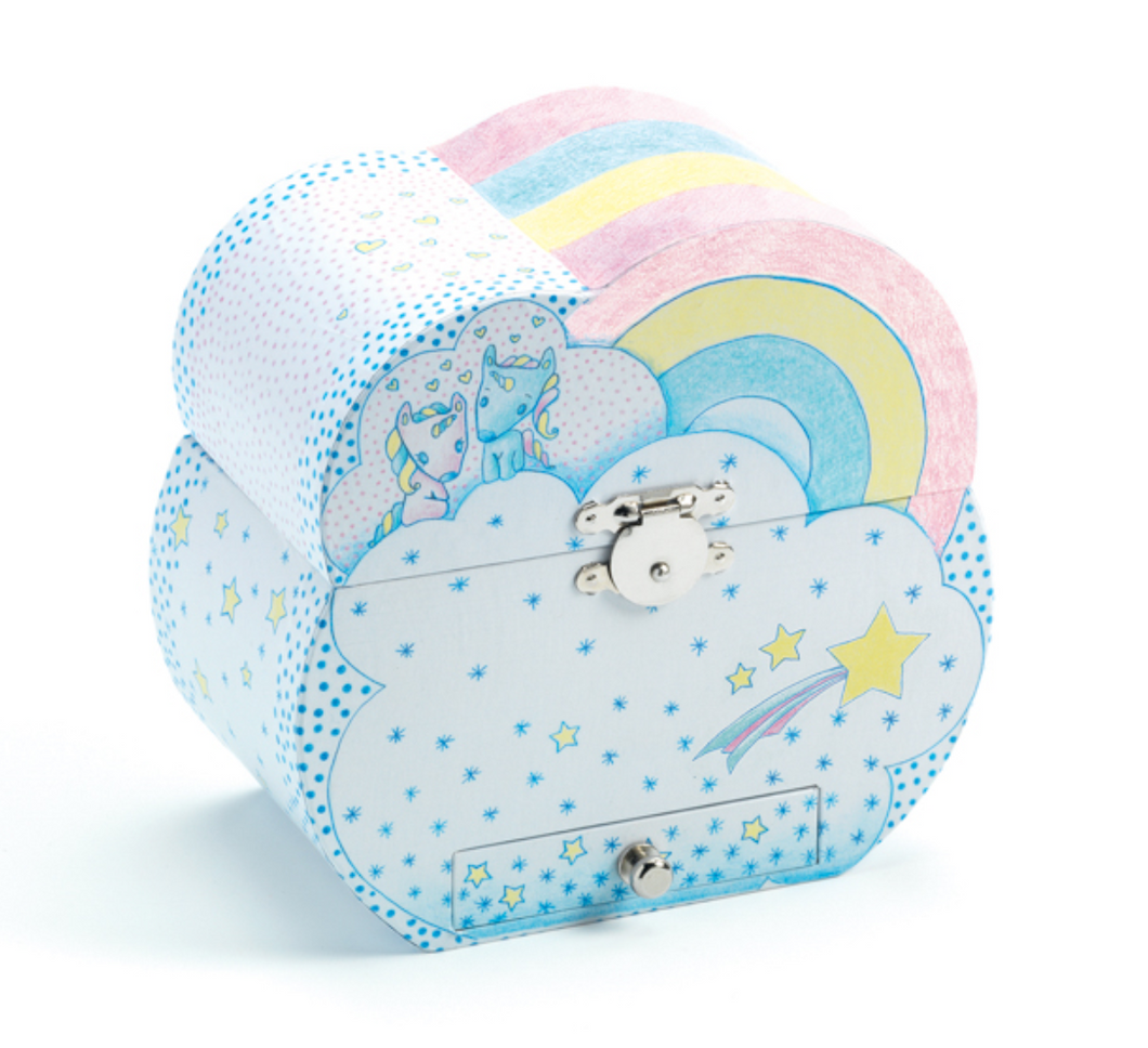 Djeco Unicorn Musical Jewellery Box