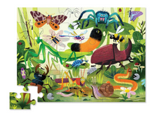 Load image into Gallery viewer, Crocodile Creek Backyard Bugs 36 piece Floor Puzzle
