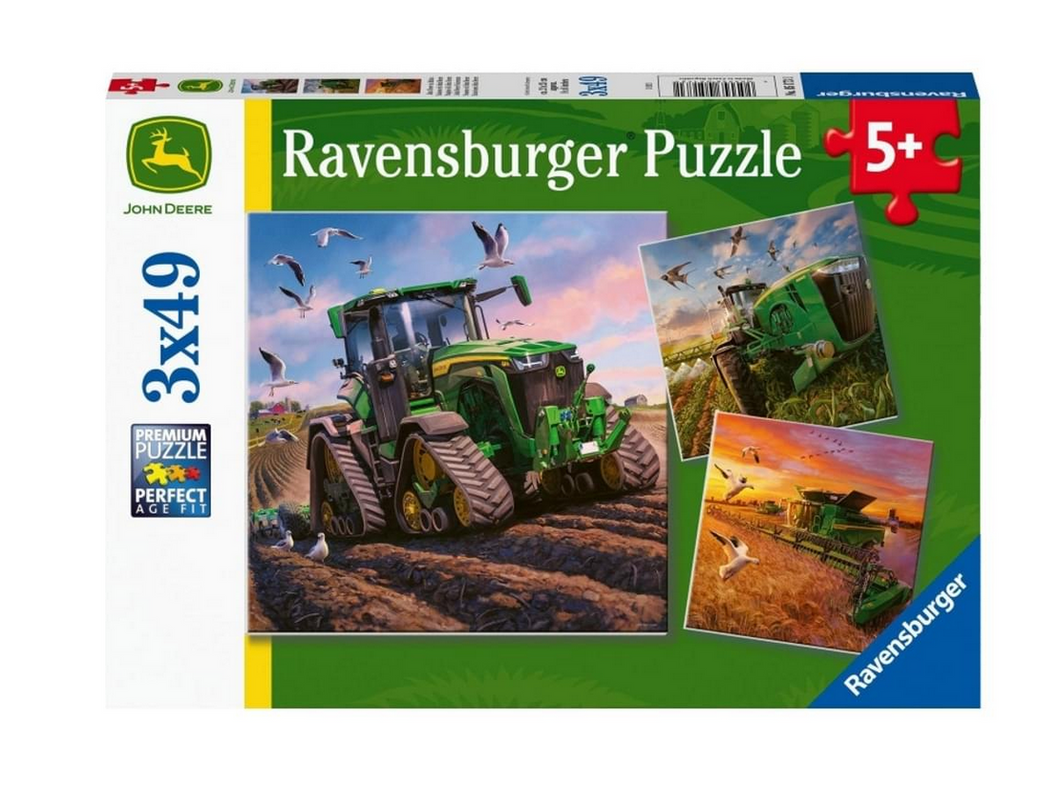 Ravensburger - Seasons of John Deere 3 X 49 Piece Puzzle