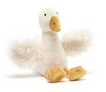 Load image into Gallery viewer, Nana Huchy Snowy the Goose Rattle
