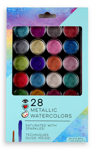 I Heart Art Metallic Watercolour Paint Pallet