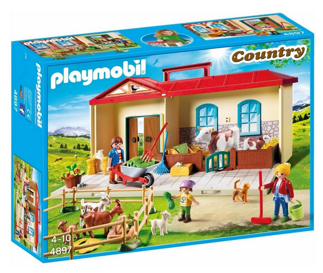 Playmobil Take Along Farm 4897
