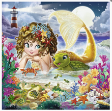 Load image into Gallery viewer, Ravensburger 3 X 49 Piece Charming Mermaids Puzzle
