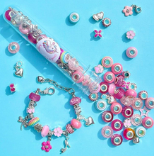 Load image into Gallery viewer, Sweet As Sugar Bling It Make Your Own Bracelet Kit Pink
