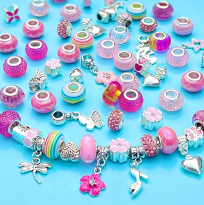 Sweet As Sugar Bling It Make Your Own Bracelet Kit Pink