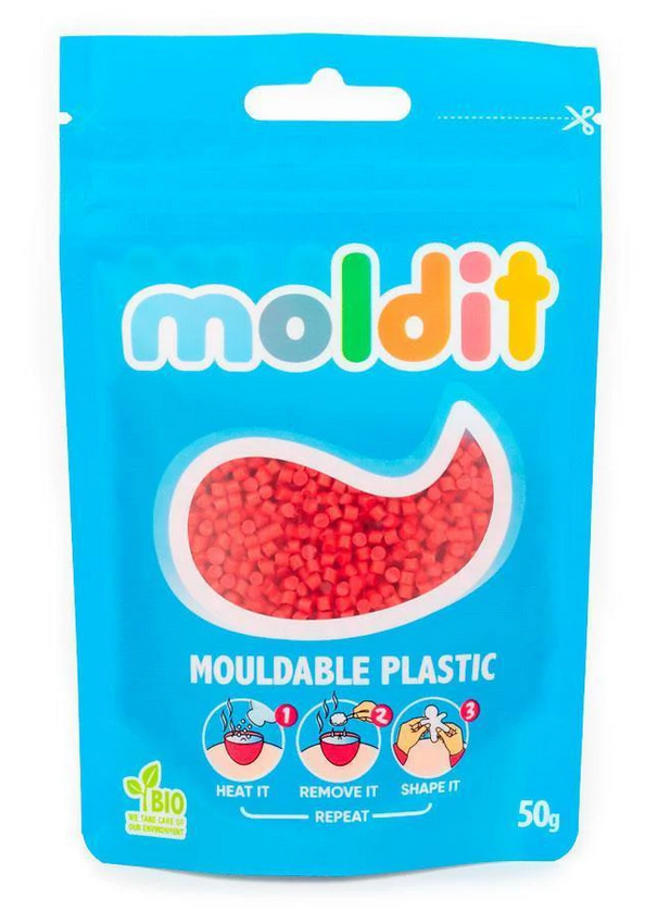 Moldit 50g Bag Red
