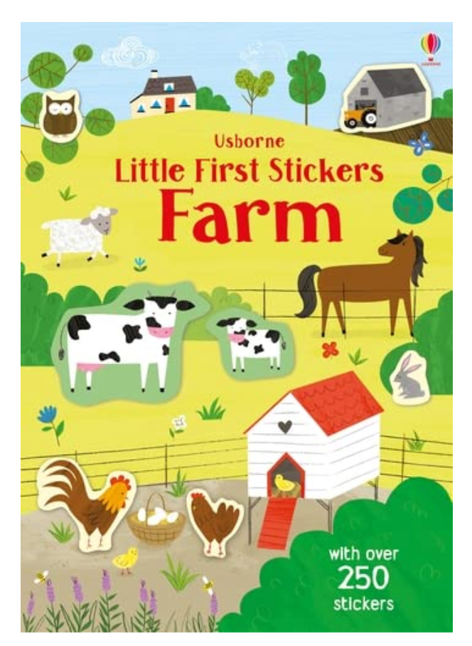 Usborne Little First Sticker Book Farm