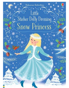 Usborne Little Sticker Dolly Dressing Snow Princess