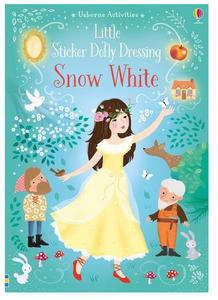 Usborne Little Sticker Dolly Dressing Snow White
