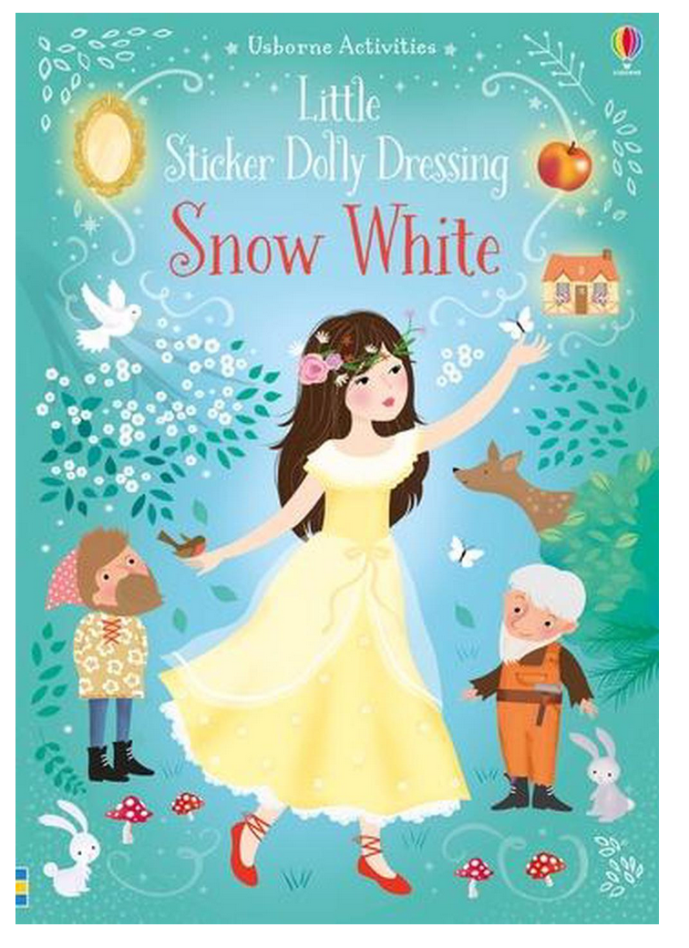 Usborne Little Sticker Dolly Dressing Snow White