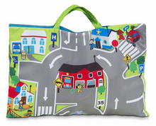 Load image into Gallery viewer, Melissa &amp; Doug K's Kids Take-Along Town Play Mat
