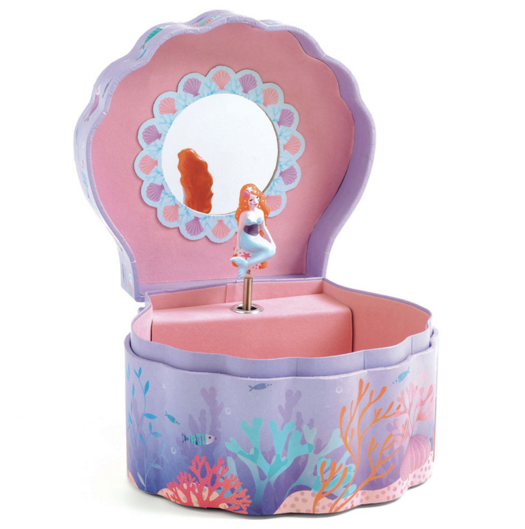Djeco Enchanted Mermaid Musical Jewellery Box