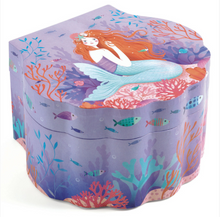 Load image into Gallery viewer, Djeco Enchanted Mermaid Musical Jewellery Box
