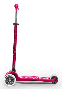 Micro Maxi Deluxe Scooter - Pink LED