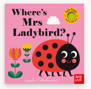 Where's Mrs Ladybird - Board Book with Felt Flaps