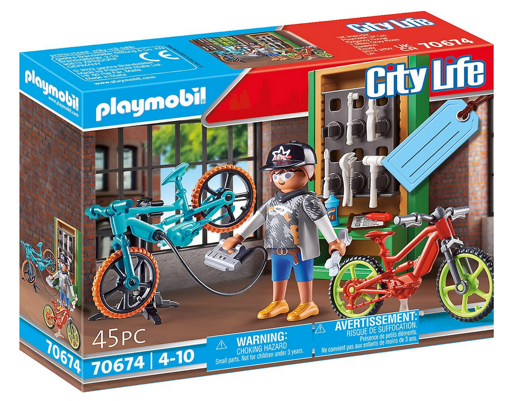 Playmobil motorcycle best sale workshop