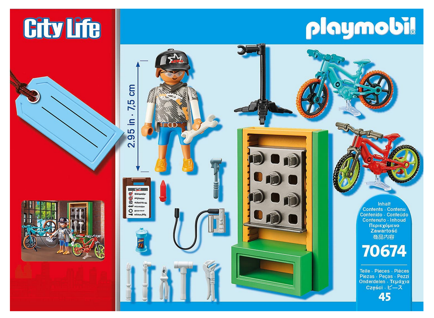 Playmobil bicycle outlet