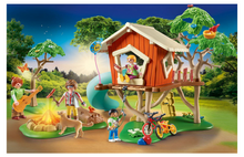 Load image into Gallery viewer, Playmobil Treehouse with Slide 71001
