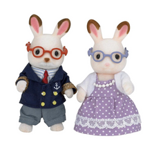 Load image into Gallery viewer, Sylvanian Families Chocolate Rabbit Grandparents
