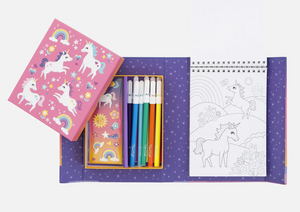 Tiger Tribe Colouring Set - Unicorn Magic