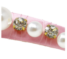 Load image into Gallery viewer, Pink Poppy Claris Headband Pearls &amp; Jewels
