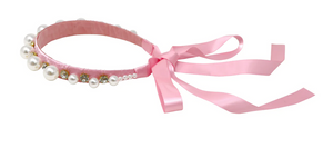 Pink Poppy Claris Headband Pearls & Jewels