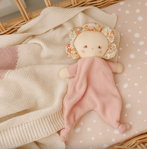 Alimrose Flower Baby Comforter Sweet Marigold