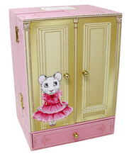 Load image into Gallery viewer, Pink Poppy Claris Musical Jewellery Box
