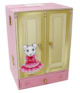 Pink Poppy Claris Musical Jewellery Box