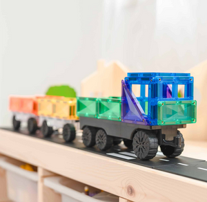 Connetix Rainbow Transport - 50 Pieces