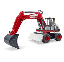 Load image into Gallery viewer, Bruder Wheeled Excavator
