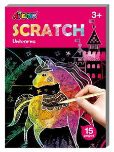 Avenir Unicorn Scratch Pad Mini