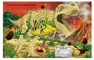 Usborne Build Your Own T Rex & Other Dinosaurs Sticker Book