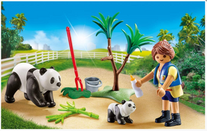 Playmobil Panda Caretaker Carry Case 70105