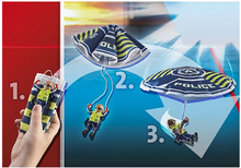 Load image into Gallery viewer, Playmobil Police Parachuter 70781
